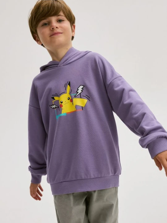 Zdjęcie produktu Reserved - Bluza Pokémon - fioletowy