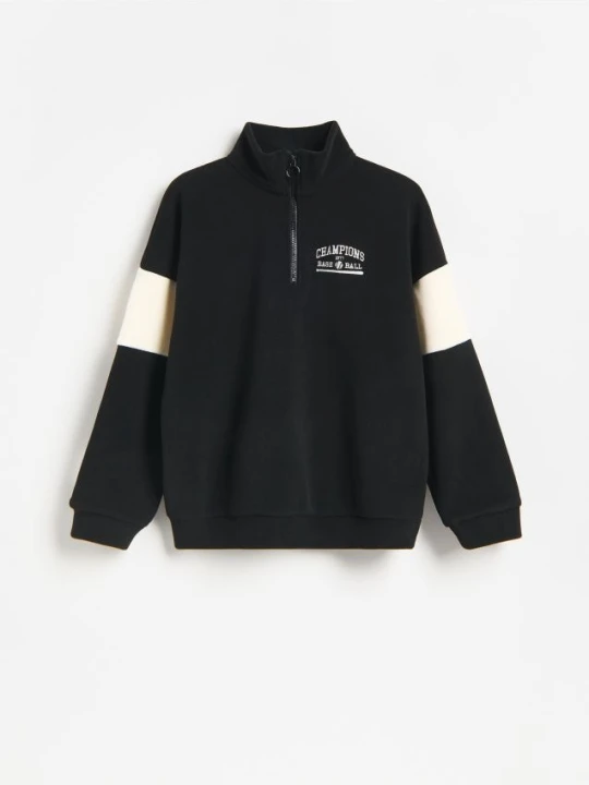 Zdjęcie produktu Reserved - Bluza polarowa - czarny
