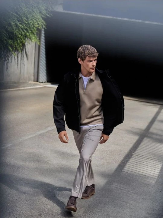 Zdjęcie produktu Reserved - Bluza regular z bawełną - beżowy