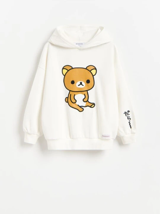 Zdjęcie produktu Reserved - Bluza Rilakkuma - złamana biel