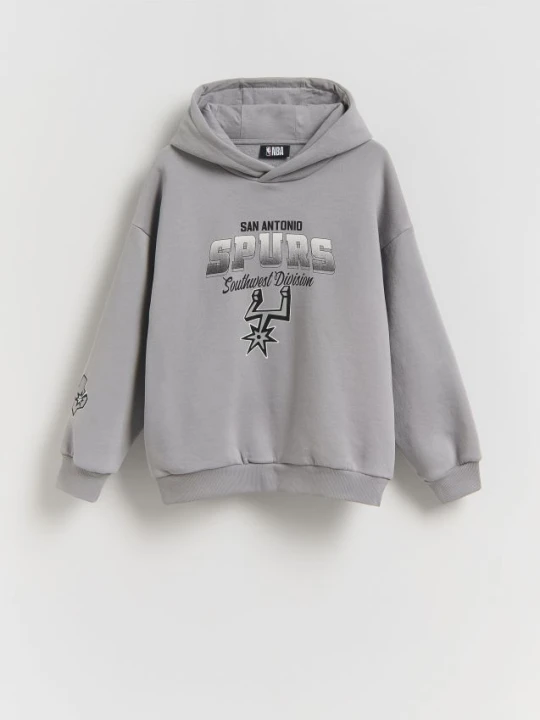 Zdjęcie produktu Reserved - Bluza San Antonio Spurs NBA - ciemnoszary