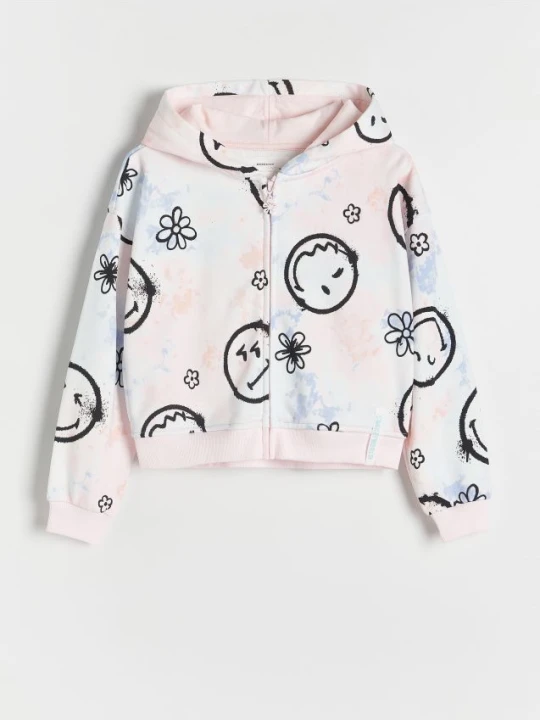 Zdjęcie produktu Reserved - Bluza z aplikacją SmileyWorld® - wielobarwny