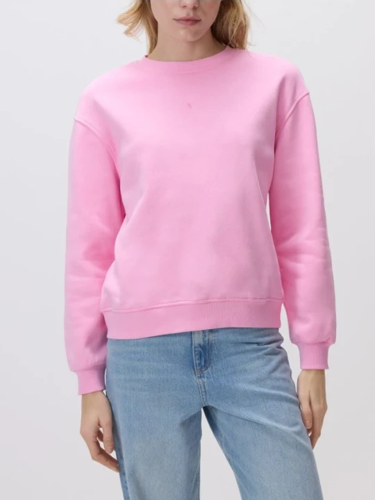Zdjęcie produktu Reserved - Bluza z haftem - pastelowy róż