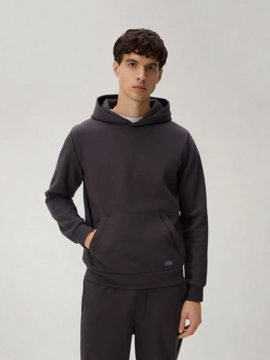 Zdjęcie produktu Reserved - Bluza z kapturem - ciemnoszary