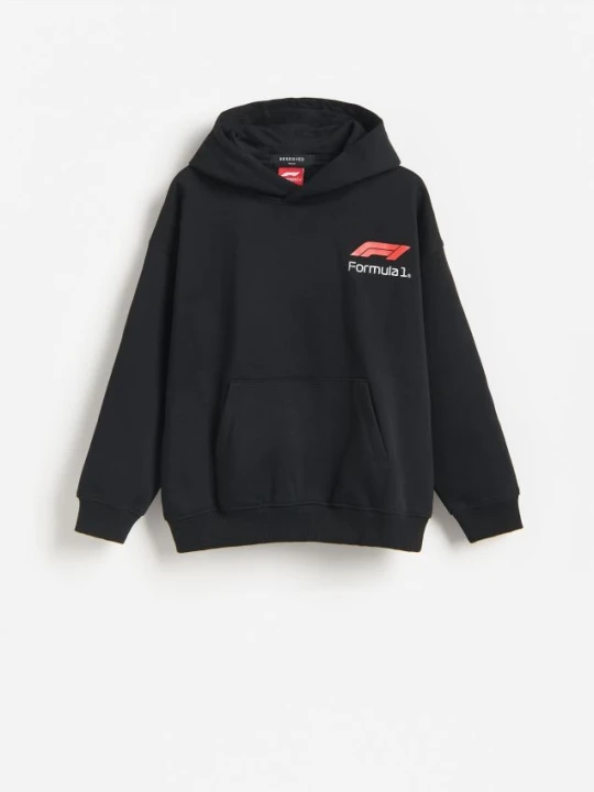 Zdjęcie produktu Reserved - Bluza z kapturem F1 - czarny