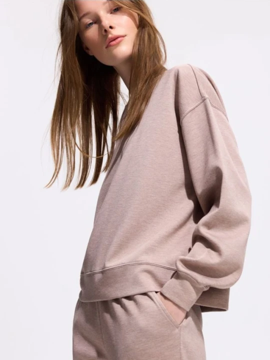 Zdjęcie produktu Reserved - Bluza z modalem - beżowy
