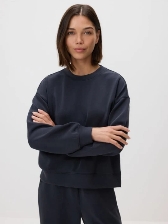 Zdjęcie produktu Reserved - Bluza z modalem - ciemnoszary