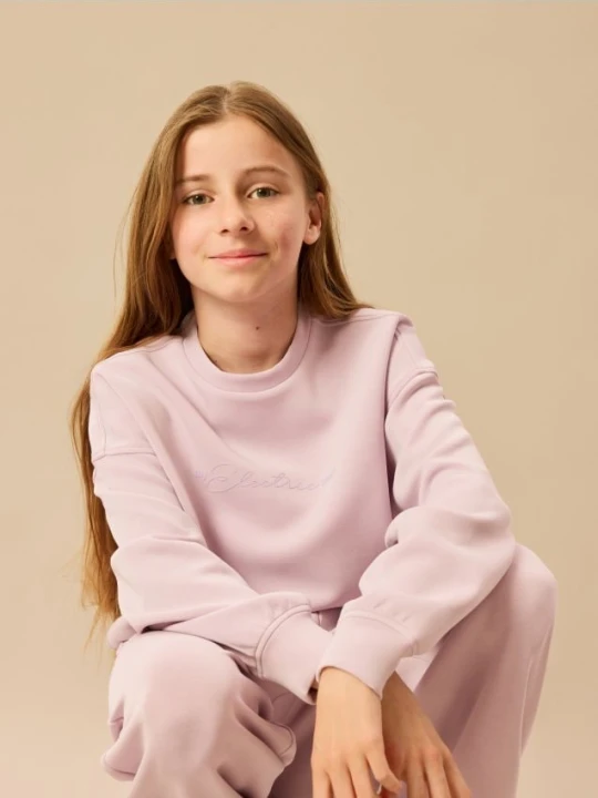 Zdjęcie produktu Reserved - Bluza z modalem - lawendowy