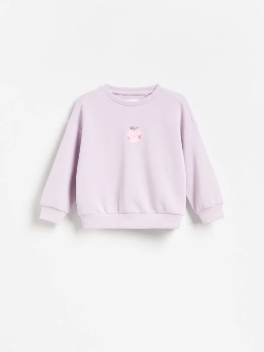 Zdjęcie produktu Reserved - Bluza z modalem - lawendowy