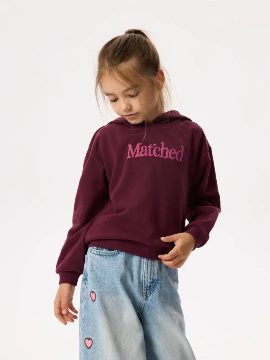 Zdjęcie produktu Reserved - Bluza z nadrukiem - bordowy