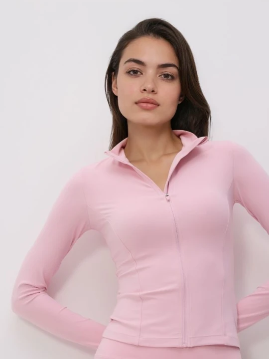 Zdjęcie produktu Reserved - Bluza z suwakiem - pastelowy róż