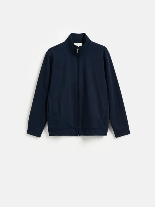 Zdjęcie produktu Reserved - Bluza ze stójką - granatowy