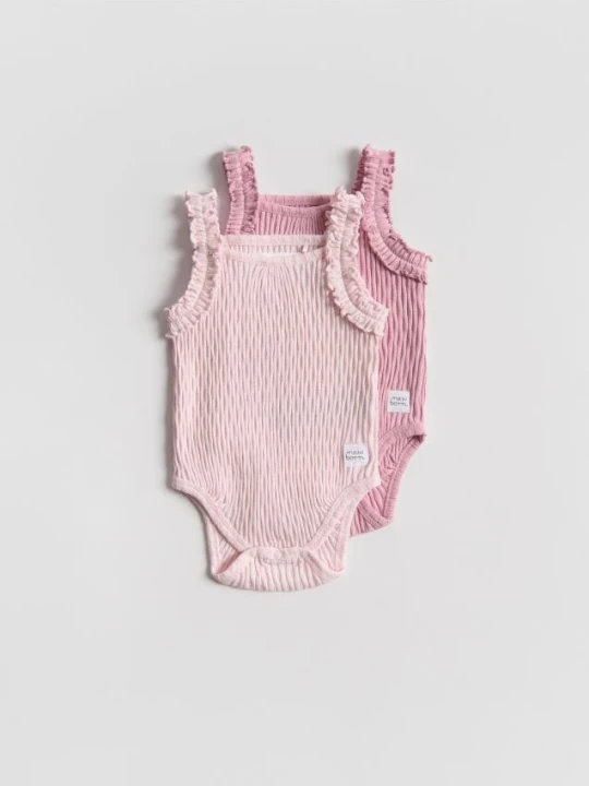 Zdjęcie produktu Reserved - Body na ramiączkach 2 pack - wielobarwny