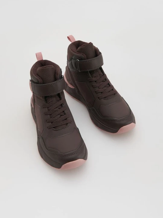 Zdjęcie produktu Reserved - Buty trekkingowe za kostkę - brązowy