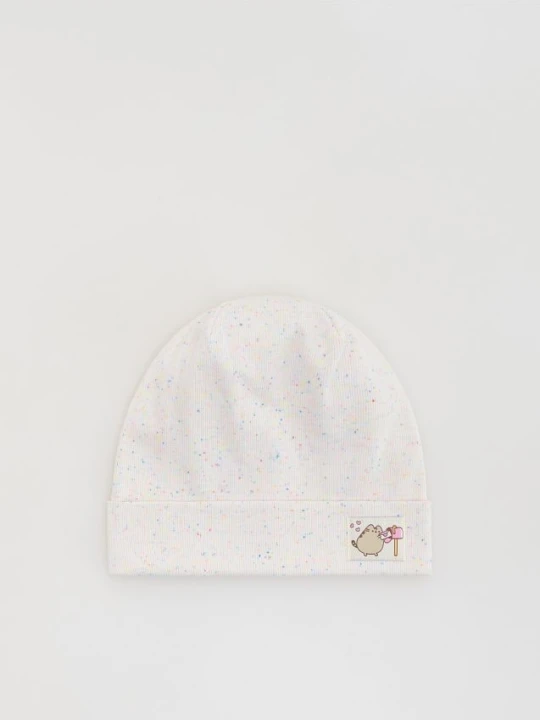 Zdjęcie produktu Reserved - Czapka Pusheen - złamana biel