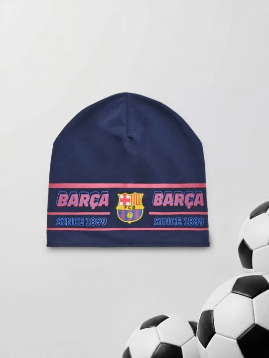 Zdjęcie produktu Reserved - Dzianinowa czapka FC BARCELONA - granatowy