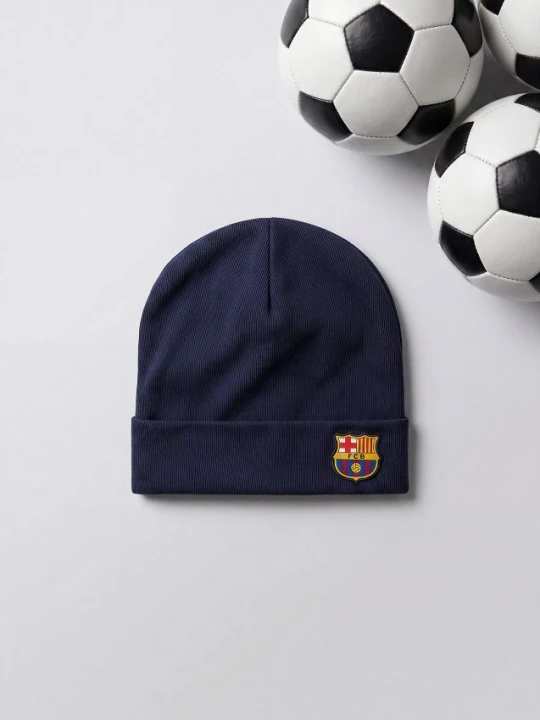 Zdjęcie produktu Reserved - Dzianinowa czapka FC BARCELONA - granatowy