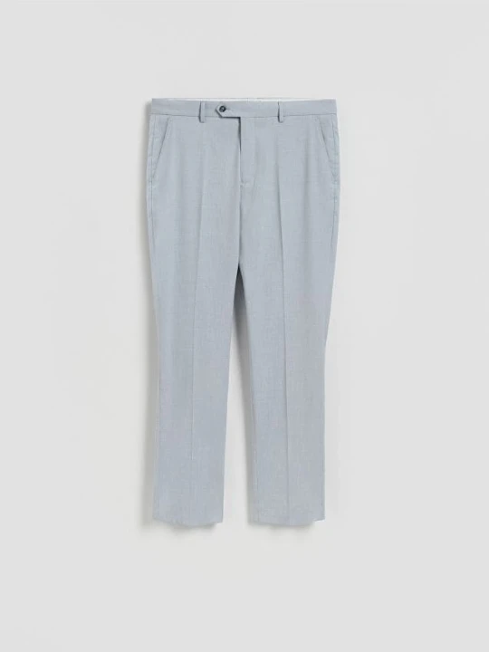 Zdjęcie produktu Reserved - Garniturowe spodnie slim fit - jasnoniebieski
