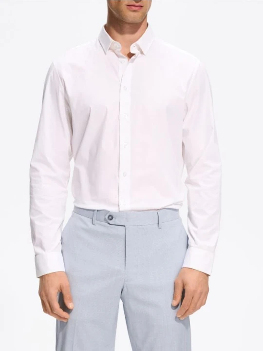 Zdjęcie produktu Reserved - Gładka koszula slim fit - biały