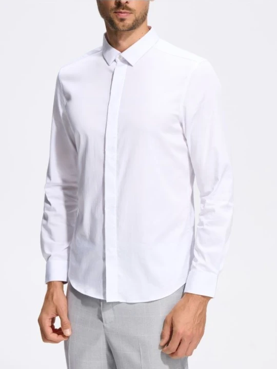 Zdjęcie produktu Reserved - Gładka koszula super slim fit - biały