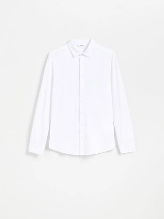 Zdjęcie produktu Reserved - Gładka koszula super slim fit - biały