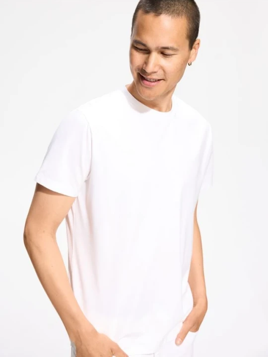 Zdjęcie produktu Reserved - Gładki t-shirt regular fit - biały