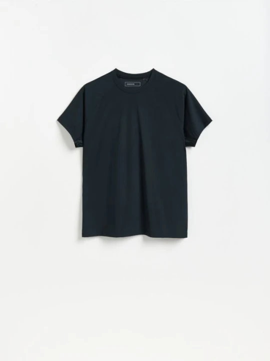 Zdjęcie produktu Reserved - Gładki t-shirt regular fit - czarny