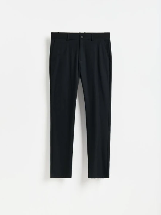 Zdjęcie produktu Reserved - Spodnie slim long leg - czarny