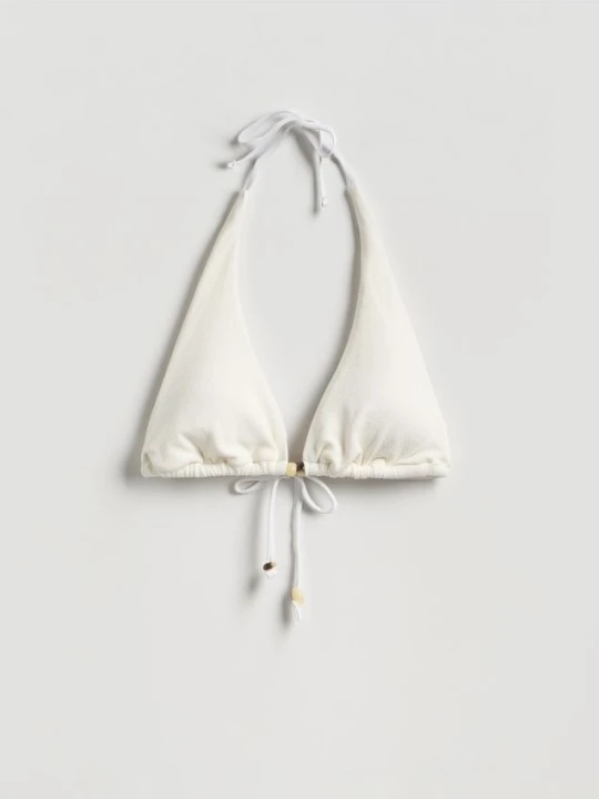 Zdjęcie produktu Reserved - Góra od bikini - złamana biel