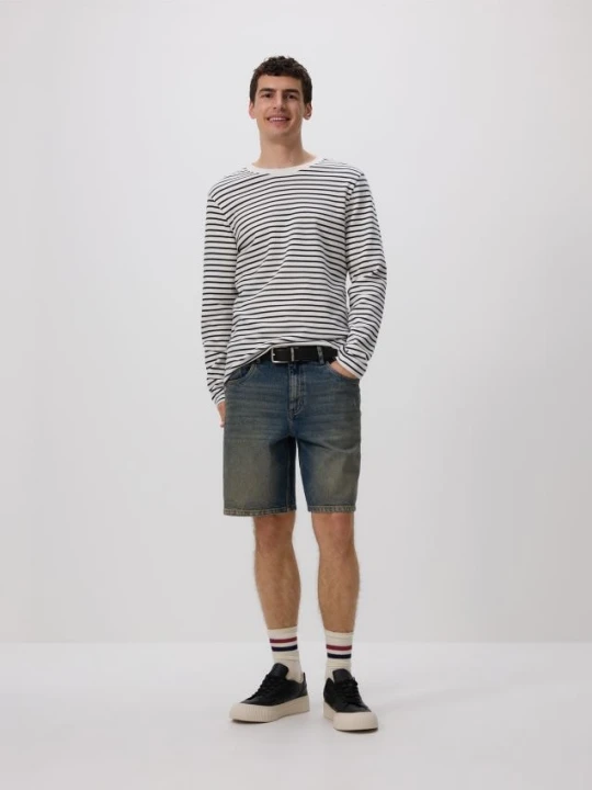 Zdjęcie produktu Reserved - Jeansowe szorty loose fit - indigo jeans