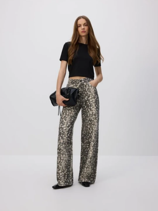 Zdjęcie produktu Reserved - Jeansy baggy fit - wielobarwny