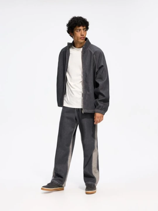 Zdjęcie produktu Reserved - Jeansy baggy tapered - szary