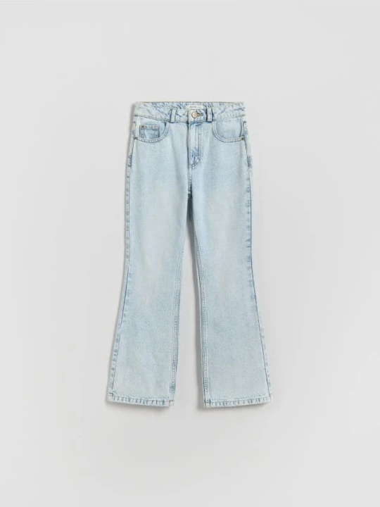 Zdjęcie produktu Reserved - Jeansy bootcut - niebieski