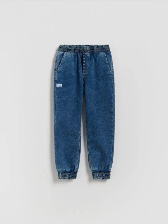 Zdjęcie produktu Reserved - Jeansy jogger - niebieski