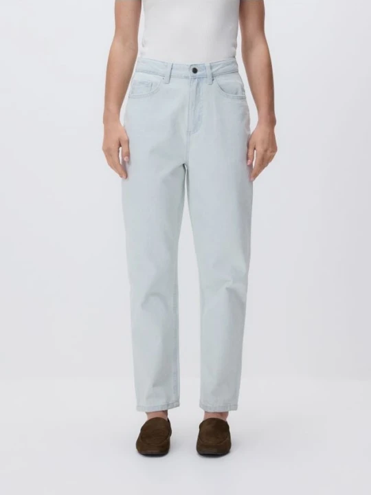 Zdjęcie produktu Reserved - Jeansy mom fit - niebieski