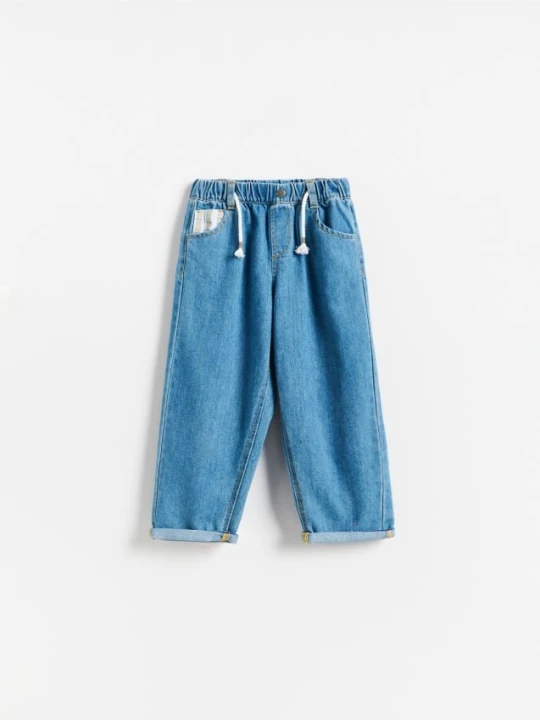 Zdjęcie produktu Reserved - Jeansy relaxed fit - niebieski