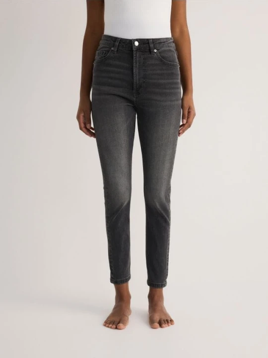 Zdjęcie produktu Reserved - Jeansy slim fit mid rise - jasnoszary