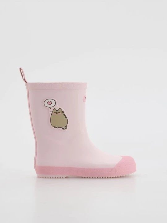 Zdjęcie produktu Reserved - Kalosze Pusheen - pastelowy róż