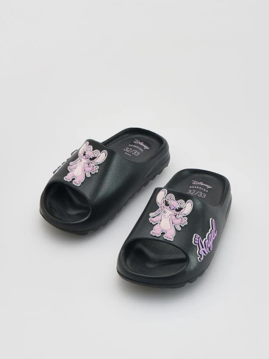 Zdjęcie produktu Reserved - Klapki Lilo i Stitch - czarny