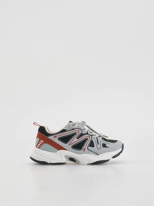 Zdjęcie produktu Reserved - Klasyczne sneakersy - szary
