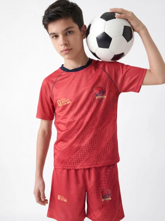 Zdjęcie produktu Reserved - Komplet FIFA World Cup Hiszpania - jasnofioletowy