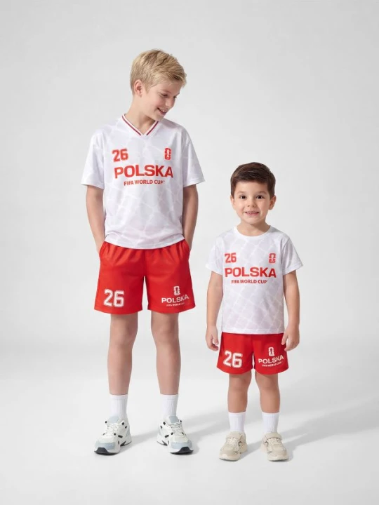 Zdjęcie produktu Reserved - Komplet FIFA World Cup Polska - biały