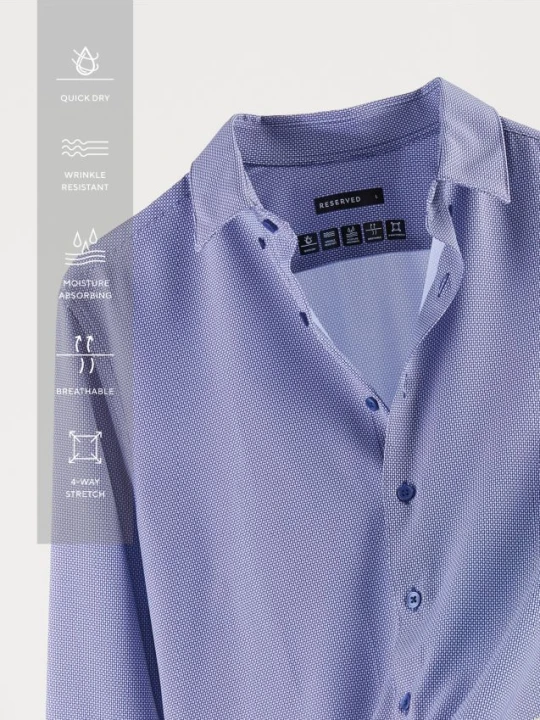 Zdjęcie produktu Reserved - Koszula slim fit - granatowy