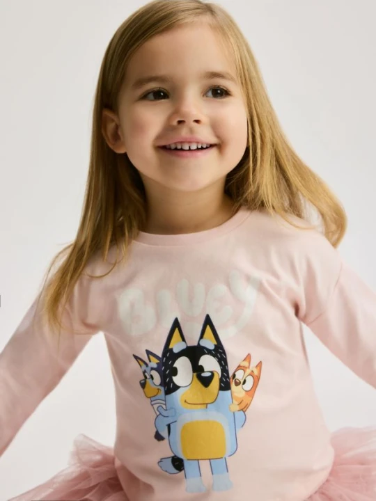 Zdjęcie produktu Reserved - Koszulka Bluey - pastelowy róż