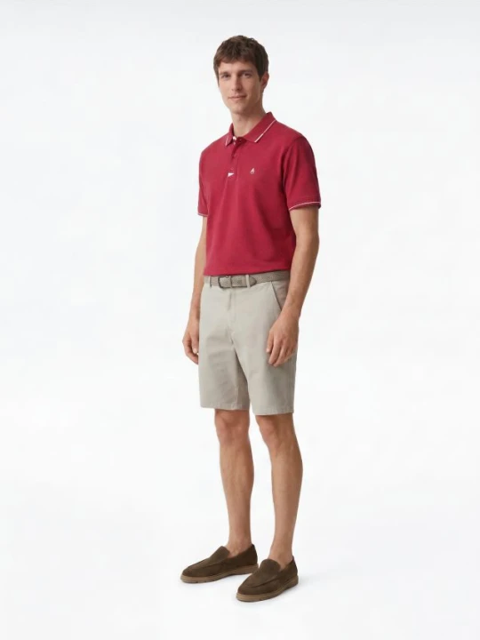 Zdjęcie produktu Reserved - Bawełniane polo regular fit - czerwony