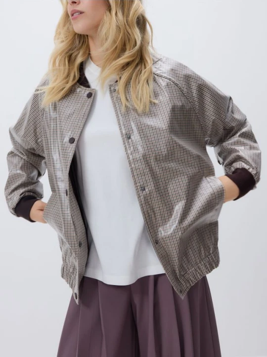 Zdjęcie produktu Reserved - Kurtka bomber w kratę - wielobarwny