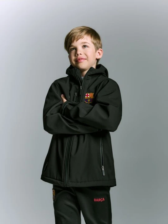 Zdjęcie produktu Reserved - Kurtka softshell FC Barcelona - czarny