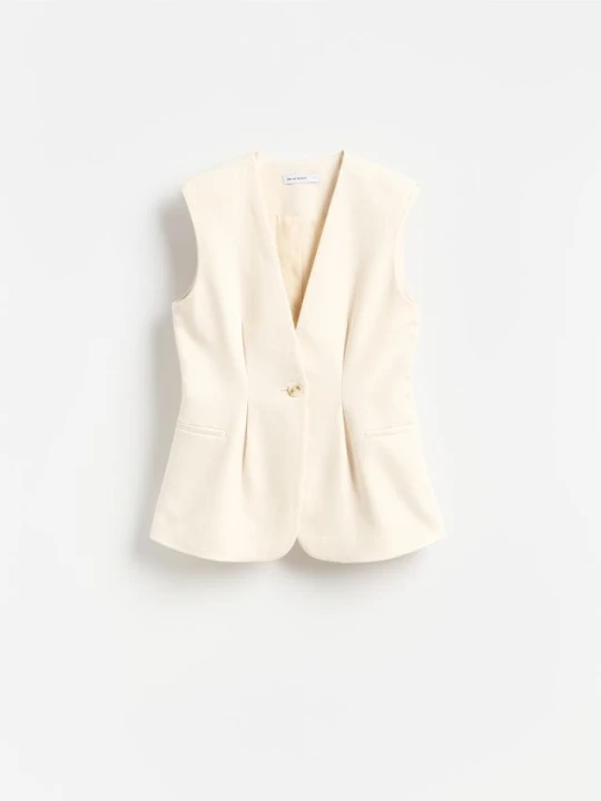 Zdjęcie produktu Reserved - LADIES` VEST - beżowy