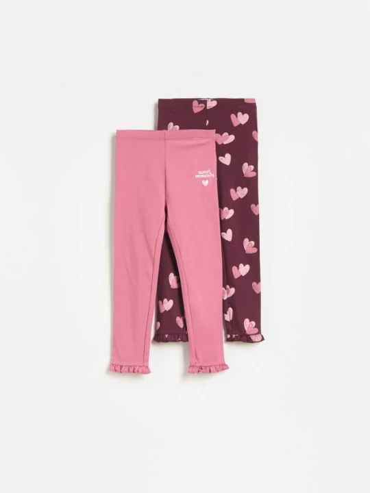 Zdjęcie produktu Reserved - Legginsy 2 pack - wielobarwny