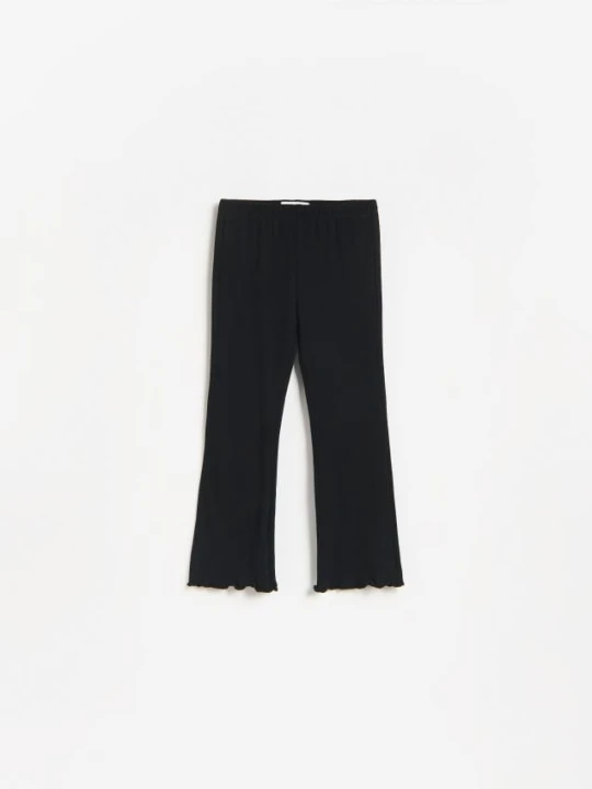 Zdjęcie produktu Reserved - Legginsy flare - czarny